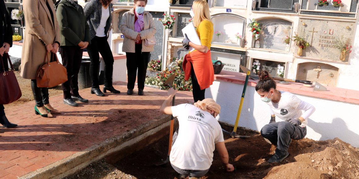 Busquen al cementiri dels Reguers les restes del maqui ‘El Rubio’, company de ‘La Pastora’