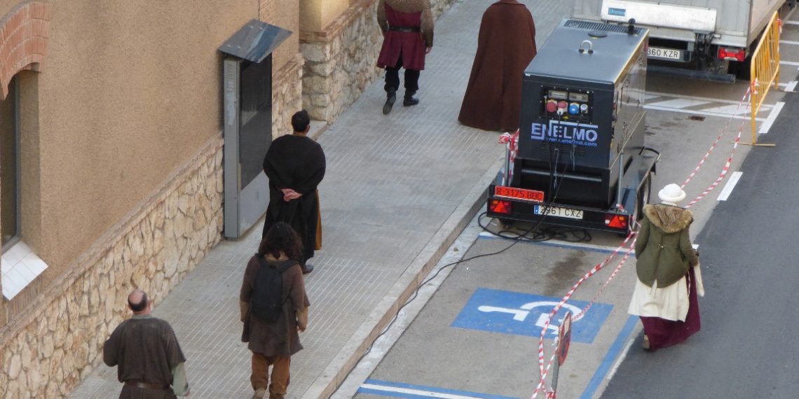[#Fotogaleria] Imatges inèdites del rodatge de ‘Los herederos de la tierra’ a Tortosa