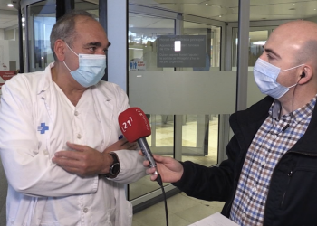 Neguit a l’hospital de Tortosa perquè encara no ha arribat el pic de la tercera onada