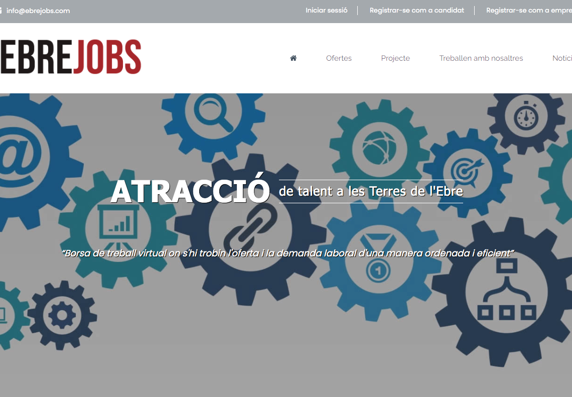 EbreJobs, la borsa de treball qualificat que impulsa la URV per retenir el talent