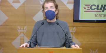 La CUP portarà al ple de Tortosa el rebuig a la posada en servei del canal Xerta-Sénia