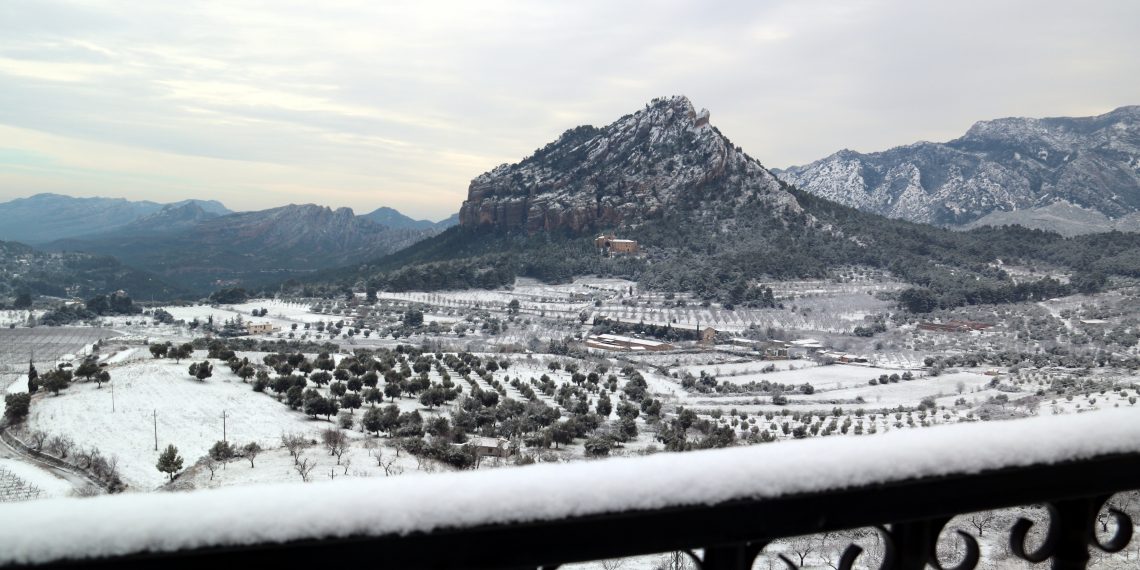 [#Fotogaleria] La neu deixa paisatges de postal en alguns municipis de l’Ebre i Tarragona
