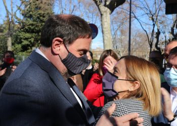 Forcadell, en sortir de la presó: ‘Aneu a votar, que cap vot independentista es quedi a casa’