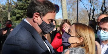 Forcadell, en sortir de la presó: ‘Aneu a votar, que cap vot independentista es quedi a casa’