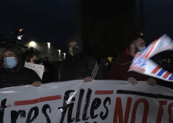 [#VÍDEO] Protesta sense incidents a Tortosa, pel cas Hasél i contra la violència policial