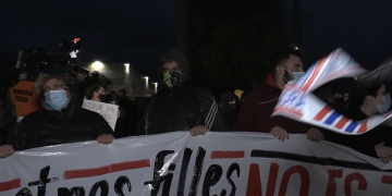 [#VÍDEO] Protesta sense incidents a Tortosa, pel cas Hasél i contra la violència policial
