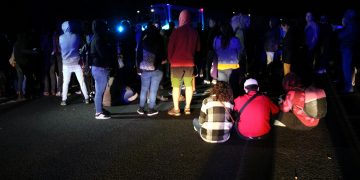 Compareixen als jutjats de Tortosa set dels 26 investigats per tallar l’AP-7 a l’Aldea