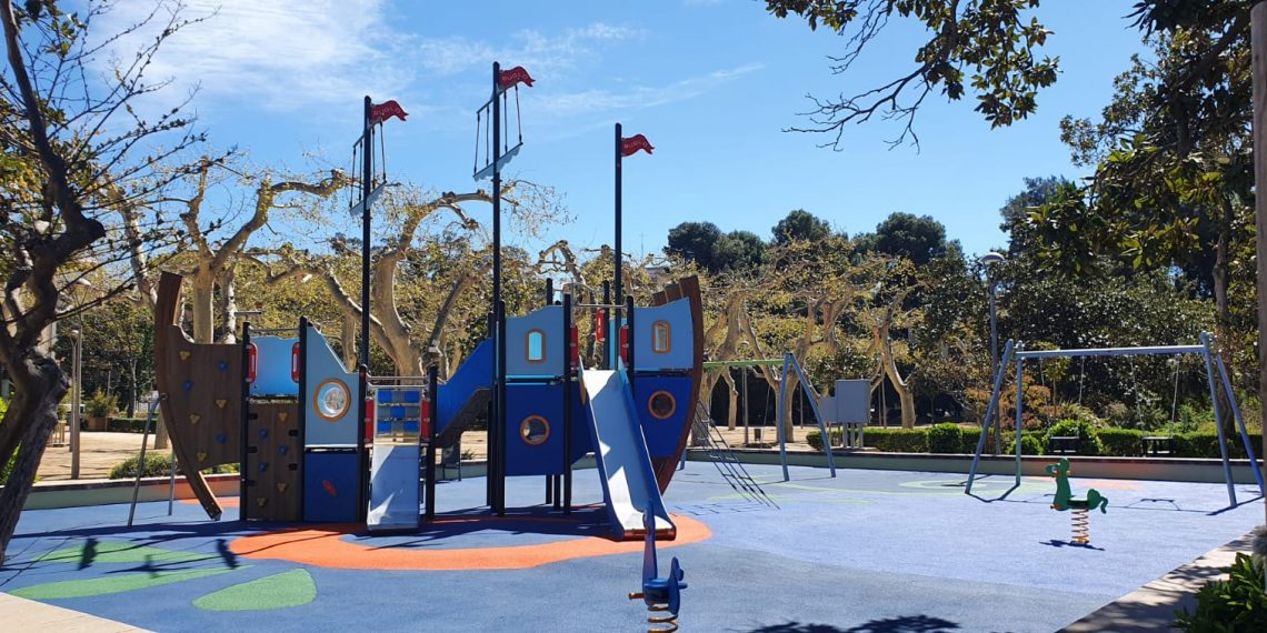 Tortosa obre la nova zona de jocs infantils del parc Teodor González