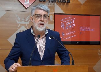 Tortosa esponja els actes culturals per Sant Jordi, amb restriccions i llibres al carrer