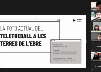 Diàspora Ebrenca presenta l’enquesta del teletreball als principals agents del territori