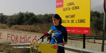 La CUP recorda a ERC que governa en funcions i li demana aturar el Xerta-Sénia