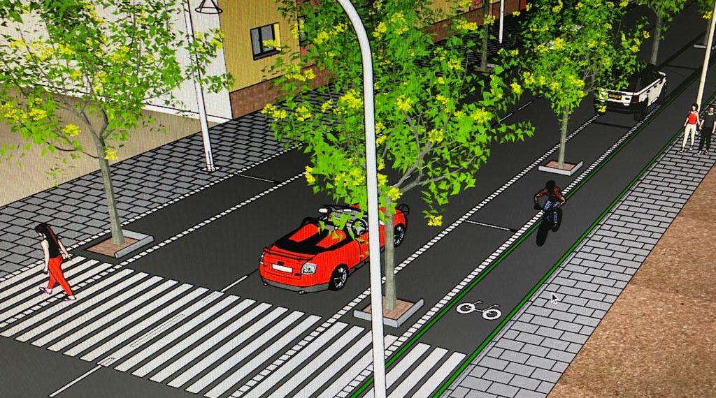 [#Fotogaleria] Així serà la nova avinguda Catalunya de l’Aldea