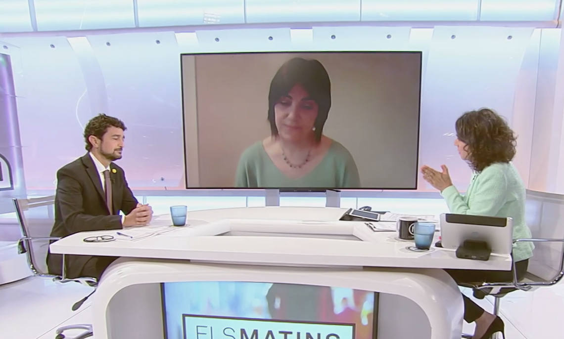 La presidenta de la Terra Alta li canta la canya al conseller Calvet per la massificació