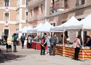 [#Fotogaleria 📷 ] Primeres estampes de Sant Jordi als carrers de Tortosa i Amposta