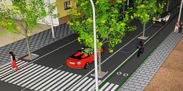 [#Fotogaleria] Així serà la nova avinguda Catalunya de l’Aldea