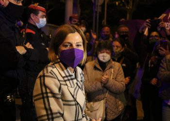 Forcadell, abans de tornar a la presó: ‘No és el final de res, és la continuació de la lluita’