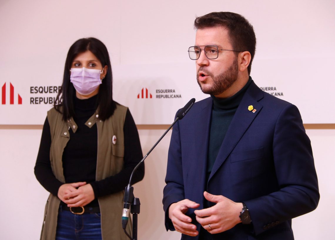 El galimaties del govern Aragonès