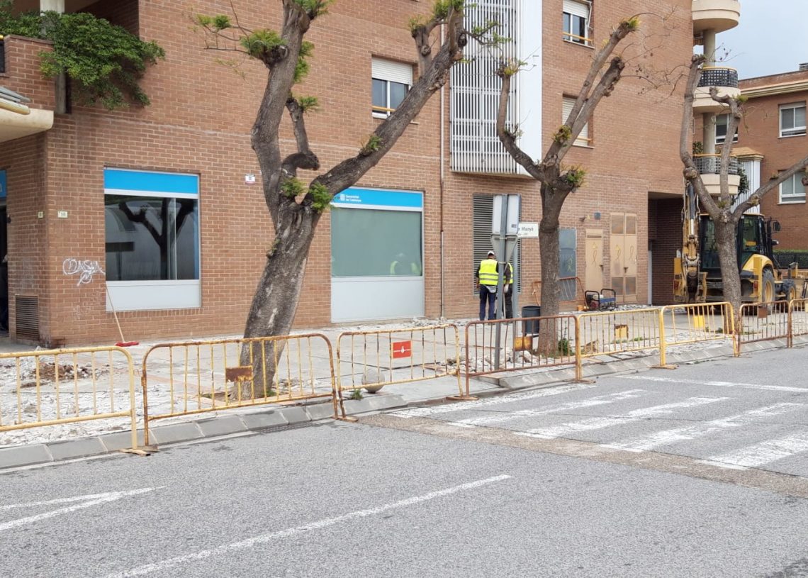 Tortosa inicia les obres de millora dels carrers Mossèn Manyà i Sebastià Juan Arbó