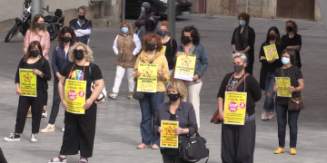 [#VÍDEO] Així ha protestat el sector de la perruqueria i l’estètica a Tortosa per l’IVA