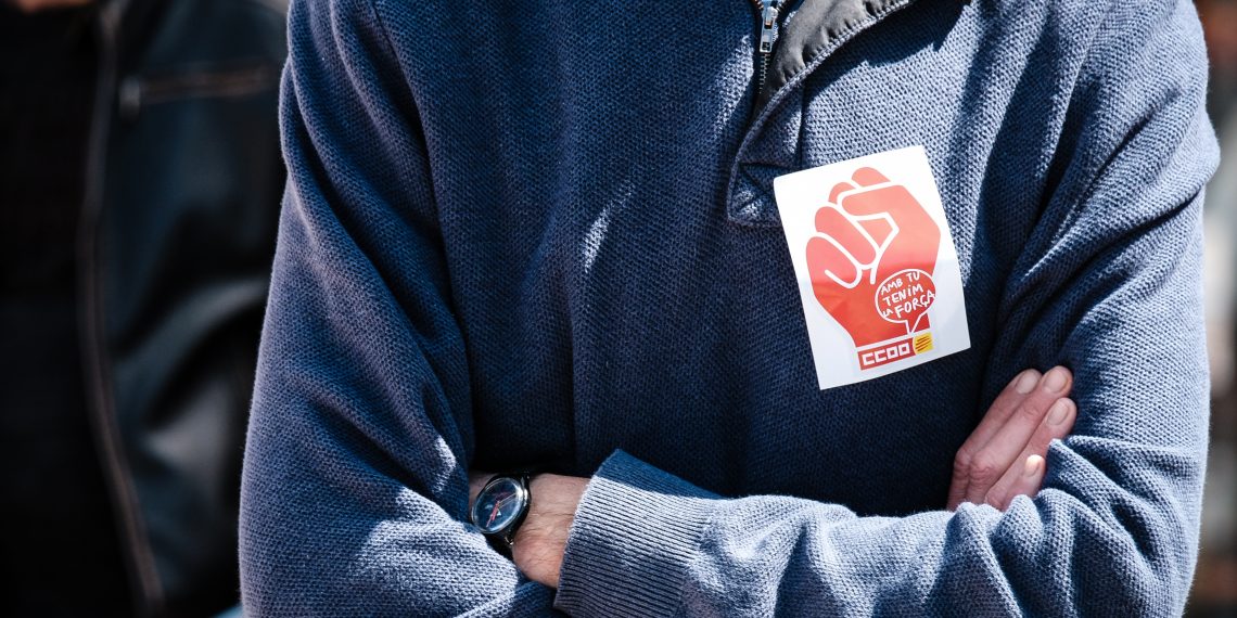 [Fotogaleria] Les millors imatges de la concentració del Primer de Maig a Tortosa