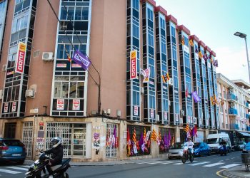 [Fotogaleria] Les millors imatges de la concentració del Primer de Maig a Tortosa