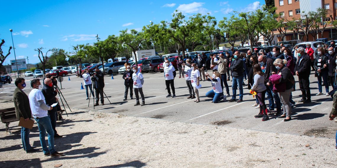 [Fotogaleria] Les millors imatges de la concentració del Primer de Maig a Tortosa