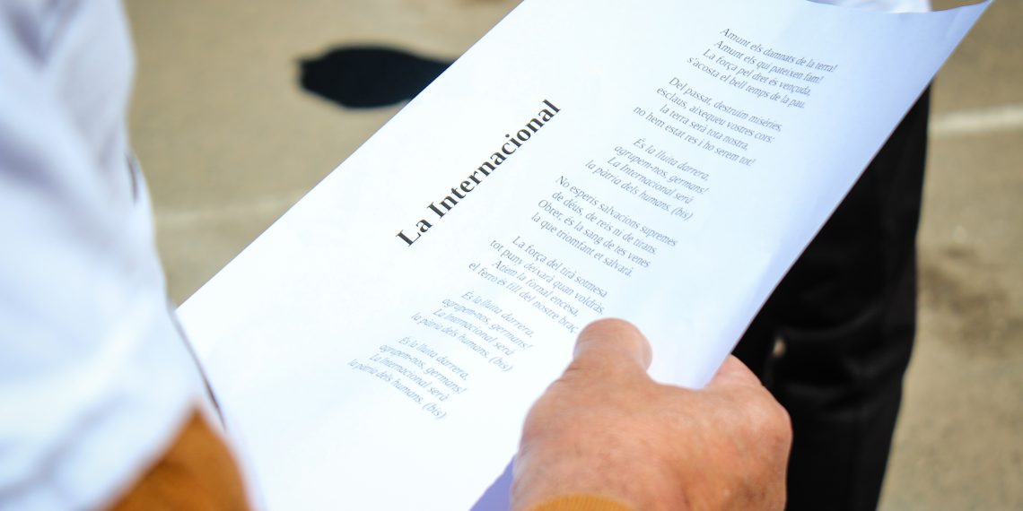 [Fotogaleria] Les millors imatges de la concentració del Primer de Maig a Tortosa