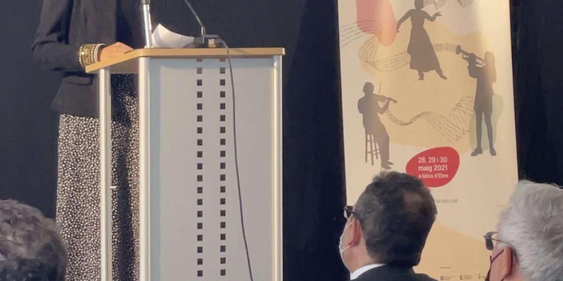 Lauràs Borràs: ‘Un esdeveniment que passa a Móra d’Ebre és avui de caràcter nacional’