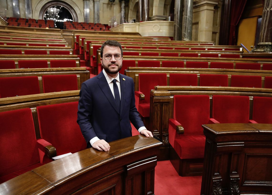 Aragonès, 132è president de la Generalitat amb els vots d’ERC, JxCat i la CUP