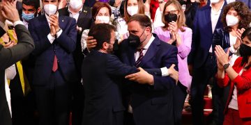 Aragonès, 132è president de la Generalitat amb els vots d’ERC, JxCat i la CUP