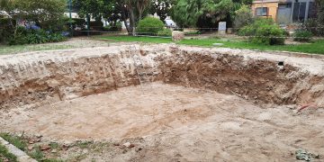 Tortosa ja reubica la font de la plaça de l’Ajuntament al parc municipal