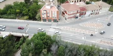 Les obres de la rotonda de Jesús a l’eix de l’Ebre, pendents d’un requeriment de l’ACA