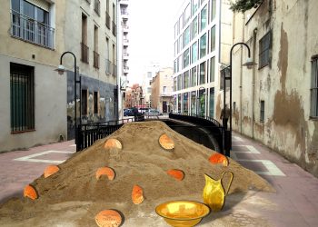 Àlvar Calvet s’endú el certamen XYZ d’art efímer amb la proposta ‘Guanyar terreno’