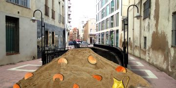 Àlvar Calvet s’endú el certamen XYZ d’art efímer amb la proposta ‘Guanyar terreno’