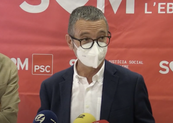 El PSC anuncia que portarà de nou al Parlament el desdoblament de l’eix de l’Ebre