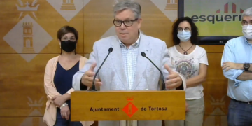 Faura pressiona Roigé perquè Tortosa recorri l’aturada de la retirada del monument