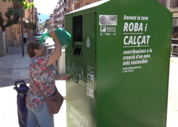 Humana recull en sis mesos 30 tones de roba usada als pobles del Baix Ebre, un 44% més