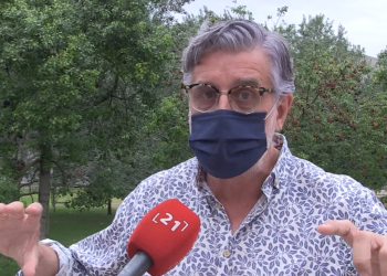 Roig reivindica les obres de la plaça de l’Ajuntament i de la plaça de la Catedral