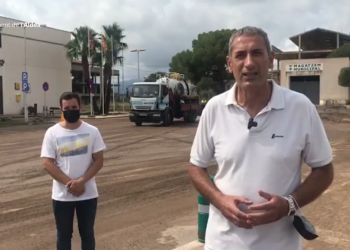 L’Aldea treballa per tornar a la normalitat després de les inundacions per la pluja