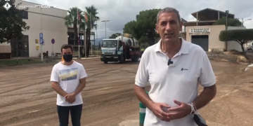 L’Aldea treballa per tornar a la normalitat després de les inundacions per la pluja