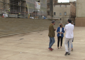 Tortosa estrena la nova plaça de la Catedral