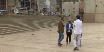 Tortosa estrena la nova plaça de la Catedral