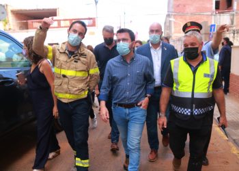 El Govern estudia demanar zona catastròfica per a l’àrea afectada pels aiguats del Montsià