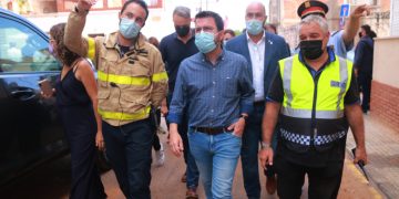 El Govern estudia demanar zona catastròfica per a l’àrea afectada pels aiguats del Montsià