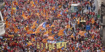 L’independentisme reuneix entre 108.000 i 400.000 persones per la Diada