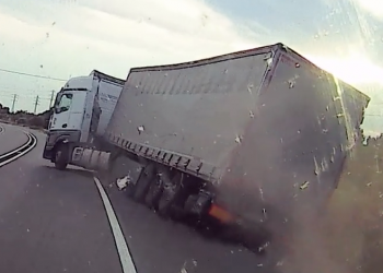 [#Vídeo] Així conduïa per l’AP-7 i l’N-340 un camioner ebri detingut a l’Ampolla