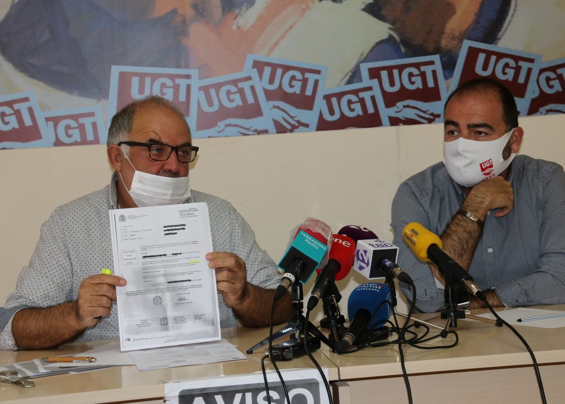 La UGT denuncia el ‘desgavell’ a l’ICAM, que pot afectar 13.000 treballadors a Camp i Ebre