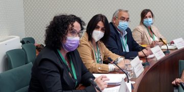 Sanromà i representants del Camp i l’Ebre rebutgen la MAT de Forestalia al Parlament