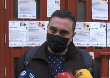 Acció unitària dels sindicats a Tortosa per reclamar al govern el final de les retallades