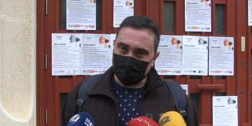 Acció unitària dels sindicats a Tortosa per reclamar al govern el final de les retallades